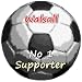 Walsall No 1 Supporter**10cm Round Acrylic Coaster**