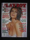 Playboy Magazine, December 1998, w/ Katarina Witt on the Cover