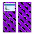 Batty Design Decal Skin Sticker for Apple iPod nano 2G (2nd Generation) 2GB/ 4GB/ 8GB Player