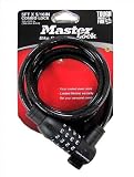 51J7Q60SOHL. SL160  Master Lock Combo Cable Bicycle Lock (8mm x 5 foot )