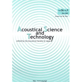 Acoustical Science and Technology