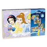 Disney Girls 4 Pack Wood Puzzles