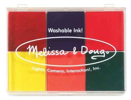 Childrens Toyshop  Toys : Melissa & Doug 6 Color Stamp Pad