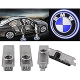 Greenyourlife Car LED Projector Door Lamp Ghost Shadow Welcome Light Laser Emblem Logo Kit for BMW Special Series 3 5 6 7 Z GT with Stylus Dust Plug - 1 Pair