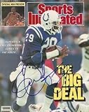 Eric Dickerson Autographed/Hand Signed Indianapolis Colts Sports Illustrated Magazine