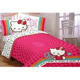 Hello Kitty Peace Kitty Full Sheet Set