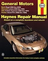 General Motors Automotive Repair Manual: Buick Regal, Chevrolet Lumina, Olds Cutlass Supreme, Pontiac Grand Prix