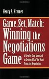 Game, Set, Match: Winning the Negotiations Game