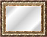 Review ArtToFrames  / 16x20 / 16 x 20 Mirror Frame Ant. Burgundy/Gold Reverse w/ Gold Lip .. 2.375'' wide