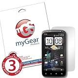 myGear Products CLEAR LifeGuard Screen Protectors for HTC Pyramid (3 Pack)