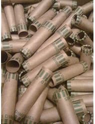 Pre-formed Coin Wrappers, 50 Count, Dimes