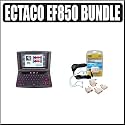 Ectaco Partner EF850 English-French Talking Electronic Dictionary Plus Accessory Bundle