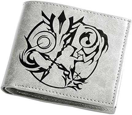 Hflove Fate Stay Night Saber Animation Short Wallet (grey 1)