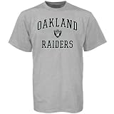 Oakland Raiders Ash Heart & Soul T-shirt