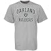 Oakland Raiders Ash Heart & Soul T-shirt