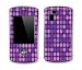Purple Polka Dots Design Decal Protective Skin Sticker for LG Shine