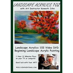 Landscape Acrylics Painting 102