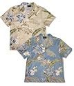 Plumeria Garden Ladies Hawaiian Aloha Shirt