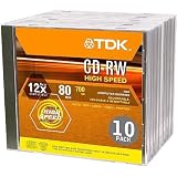 TDK High-Speed - 10 x CD-RW - 700 MB ( 80min ) 10x - storage media