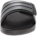 adidas Performance Men's Adissage Comfort Sandal,Black/Iron Metallic Grey/Black,11 M US
