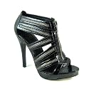 Wild Diva JELENA-103 Zippered Gladiator Booties