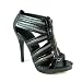 Wild Diva JELENA-103 Zippered Gladiator Booties