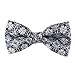 EBD7B01-05 Multi Paisley Creative Store Microfiber Pre-tied Bowtie By Epoint