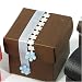 1 Sample Seta Marrone - Chocolate Brown Favor Box - Square Box with Lid
