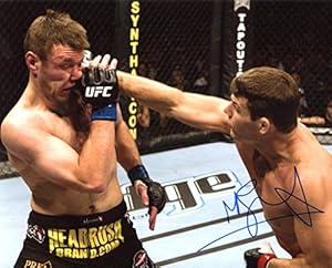 MICHAEL BISPING signed *UFC MMA* 8x10 Photo W/COA #3