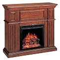 Jackson Wall/Corner Electric Fireplace - Mahogany (18")