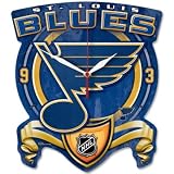 NHL 13" High Def Plaque Clock Team: St. Louis Blues