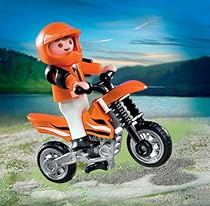 playmobil motocross bike