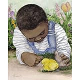 8 Inches X 10 Inches African American Unframed Lithograph Art Print By Consuelo Gamboa - Curiosity II