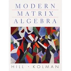 Modern Matrix Algebra