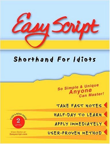 EasyScript II Speed Writing Made Simple (Book & 2 Audio CDs)