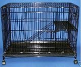 BRAND NEW 2 LEVEL FOLDING FERRET CAT DOG CAGE CRATE 36 X 23 X 29 CT29