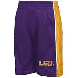 NCAA LSU Tigers Preschool Purple Vector Mesh Shorts (5)