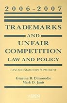 Trademarks and Unfair Competition: Law and Policy: Case and Statutory Supplement