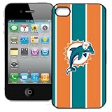 Miami Dolphins Iphone 4 and 4s Hard Case Cover