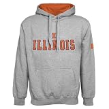 Illinois Fighting Illini Ash Automatic Hoody Sweatshirt