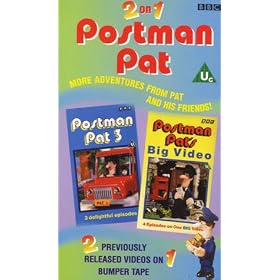 Postman Pat - 2 On 1 - More Adventures With Pat And His Friends [VHS] [1981]
