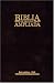 Book Biblia de Estudio Ampliada, Piel Especial Negro