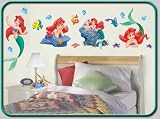 Ariel Wall Stickers Decals Room Decor Peel & Stick