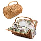 Barrel Picnic Basket-Botanica Collection