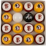 Florida State Seminoles College Logo Pool Balls Set