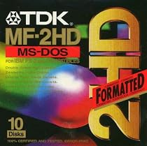 TDK 3.5in DS/HD Floppy Discs (10 Pack)