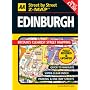 AA Street by Street Z-map Edinburgh (AA Street by Street Z-Map)