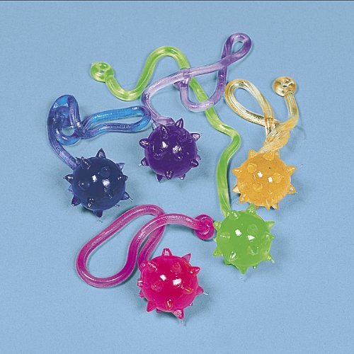 Fun Express Sticky Spiked Balls (12 Count)