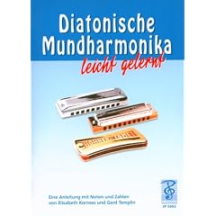 Diatonische Mundharmonika Leicht Gelernt. Mundharmonika