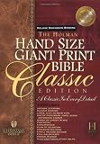 Holy Bible: Holman Christian Standard Bible, Black Classic Duo-Grain Bonded Leather, Hand Size Giant Print
